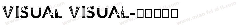 Visual Visual字体转换